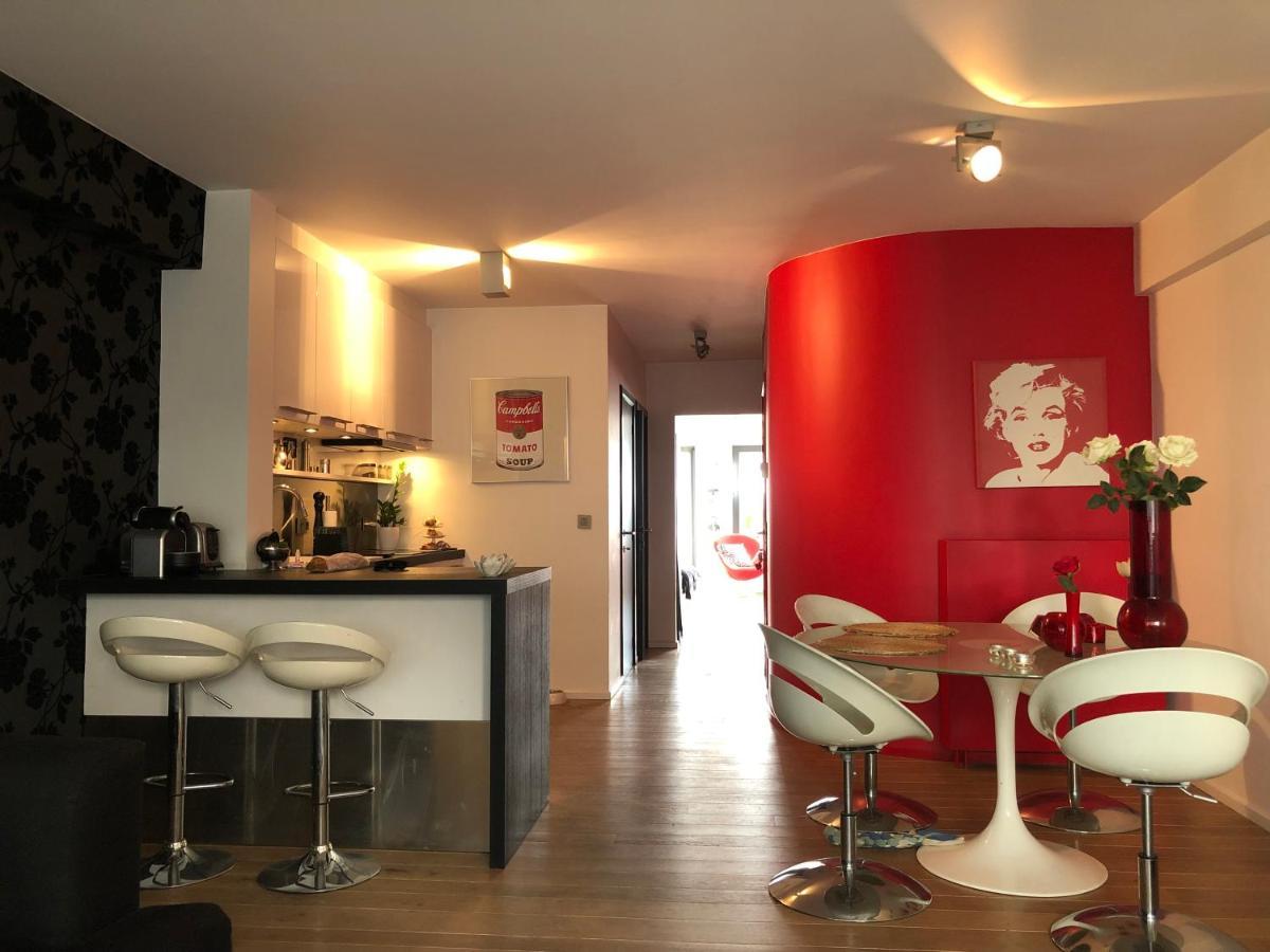 Cosy And Trendy Apartment 75M2 With Balcony - Centrally Located - Lippenslaan Knokke-Heist Luaran gambar